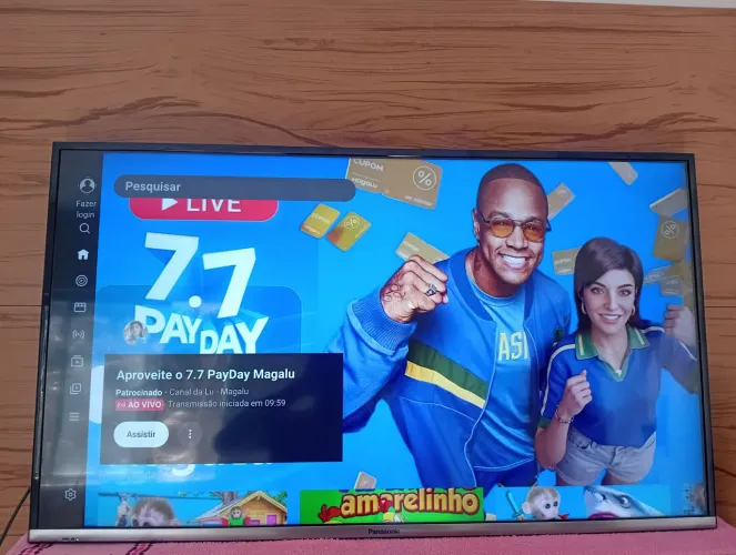 Tv smart Panasonic 39 polegadas