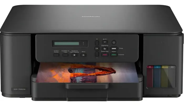 Impressora Multifuncional Brother Dcpt530dw Tank Wifi Color Cor Preto<br>