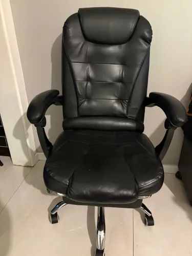 Cadeira de escritório com massagem