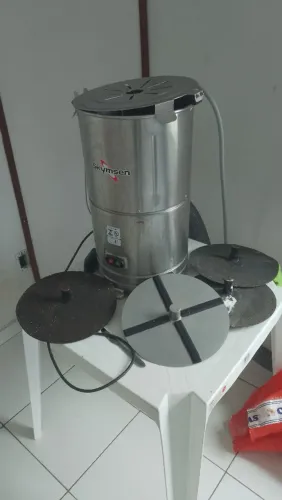 Descascador de Alho de 6 kg com 4 disco para descascar batatas, cebola e outras verduras 