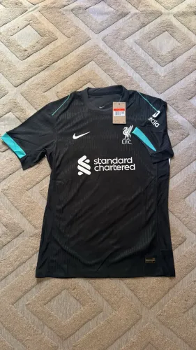 Camisa Liverpool Reserva 2024/25 Modelo Jogador Tam G - Nova?