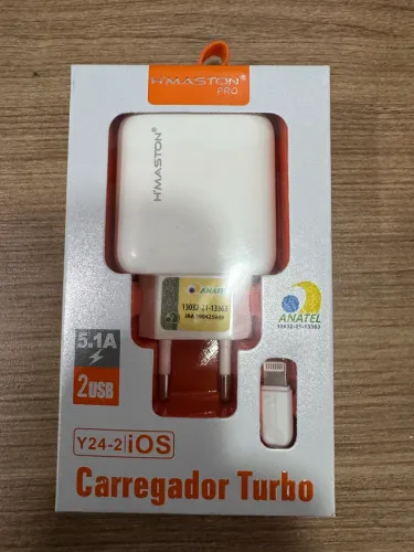 Carregador Turbo H?Maston Pro para Iphone Novo