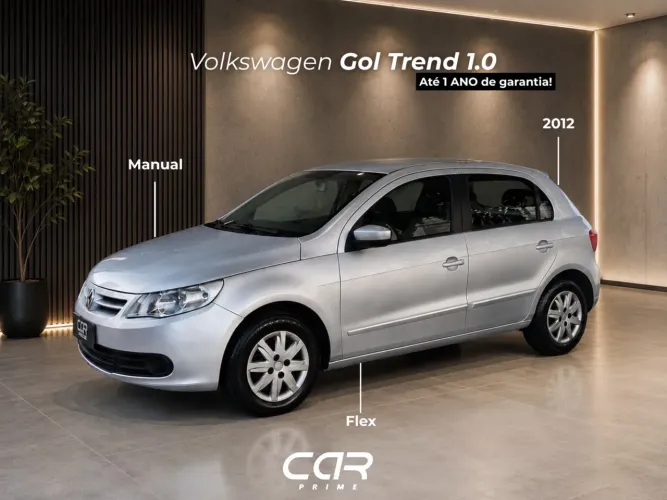 Volkswagen Gol Geração IV City Trend 1.0 8V MI Total Flex Mec. 4P 2012