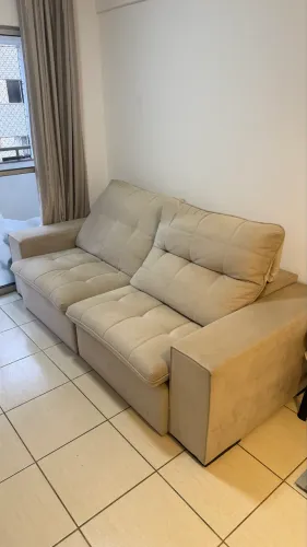 Sofá Retrátil e Reclinável 3 Lugares - LAR SHOPPING
