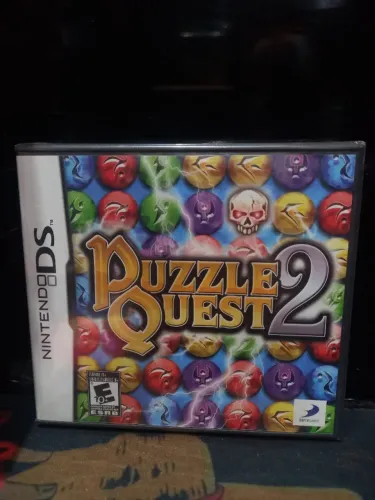 JOGO PUZZLE QUEST 2 NINTENDO DS LACRADO ORIGINAL 