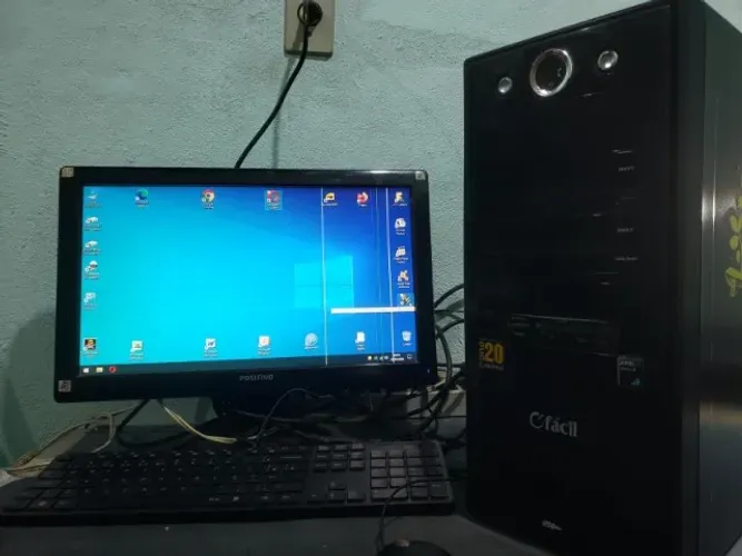 Cpu amd athlon ll x2 250 placa mãe  m4n68t-mle v2.processador 3.00ghz  memória 4 gb ddr3