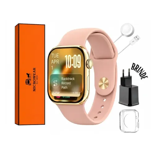 Smartwatch Microwear S11 Mini - Dourado - Lacrado