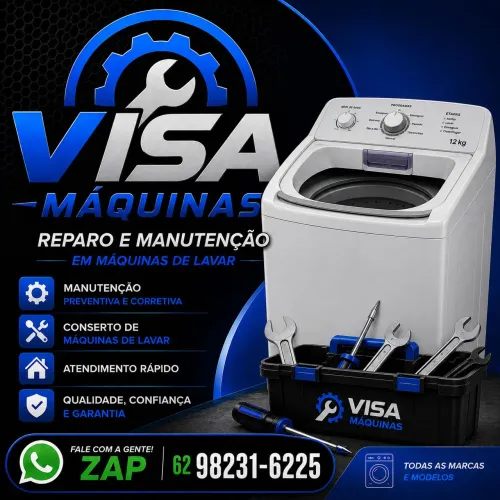 Reparo e manutenção em máquinas de lavar!