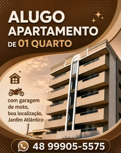 ALUGUEL ANUAL APARTAMENTO 1 QUARTO DORMITÓRIO FLORIANÓPOLIS CONTINENTE DIRETO PROPRIETÁRIO