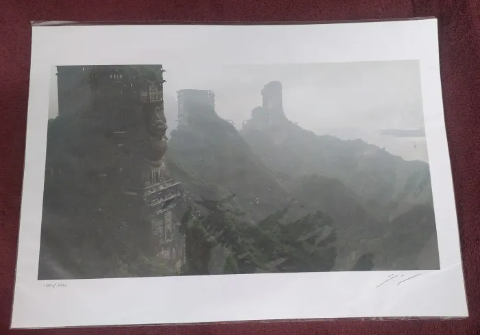 Gravura Limitada Unseen Westeros Game Of Thrones Assinada N° 100/250