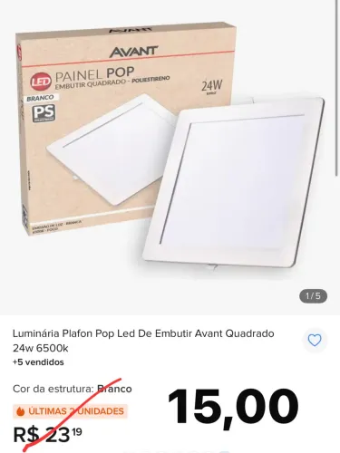 Luminária Paflon 
