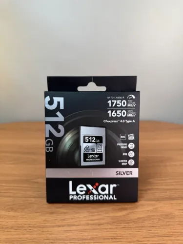 Cartão CF Express 512GB Tipo A Novo (Original Lexar)