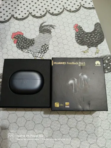 Huawei Freebuds Pró 5 Cinza zero no Itaim Paulista ou Ferraz de Vasconcelos leia anuncio