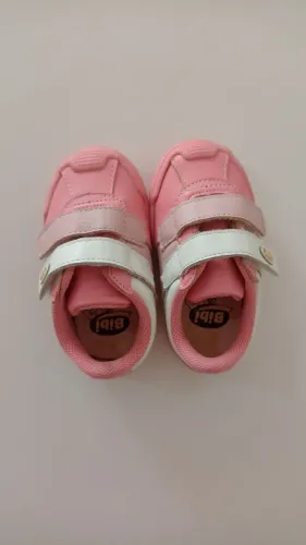 Tênis sapato bebê infantil rosa menina Bibi 19