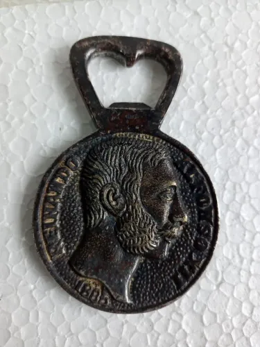 Antigo abridor de garrafa Reinando Alfonso XII