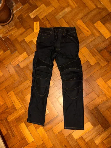 Calça Jeans Motociclista com proteções 