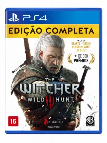 The Witcher 3 Wild Hunt Edição Completa Incluindo 16 DLCs HEARTS OF STONE e BLOOD AND WINE