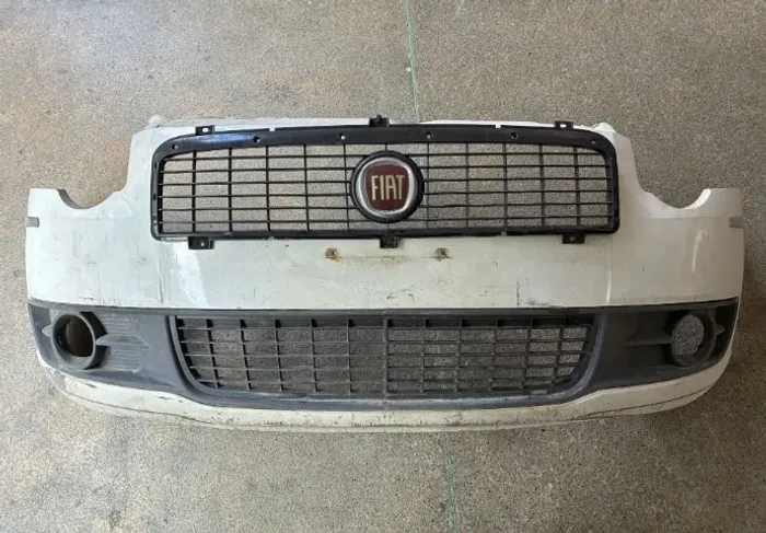 Parachoque Dianteiro Original do Fiat Palio e Siena de 2008 á 2012 Branco com as Grades