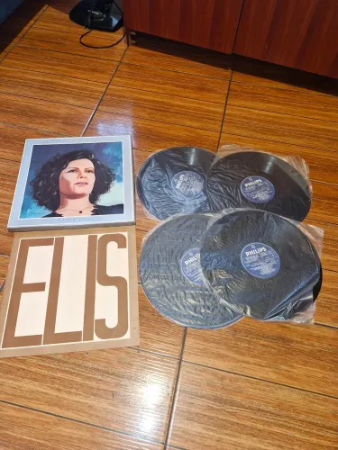 Álbum Box Elis Regina Por um Amor Maior Vinil