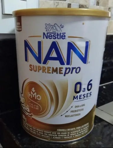 Lata de leite vazia