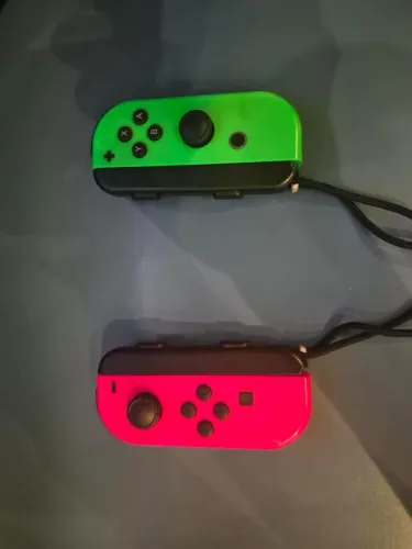 Joy con Rosa e Verde Nintendo Switch Original