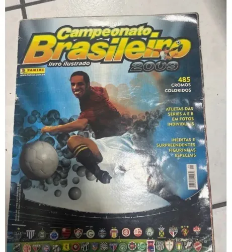 Álbum Brasileirão 2009 completo