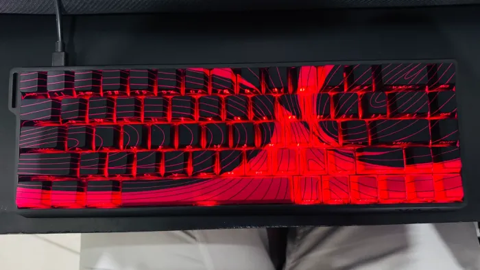 Teclado magnético aula win68 he max 8000hz