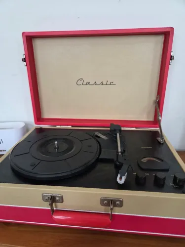Vitrola Classic Maleta 