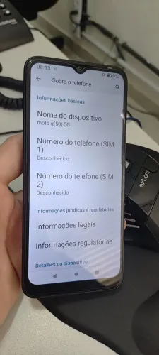 Celular moto G50