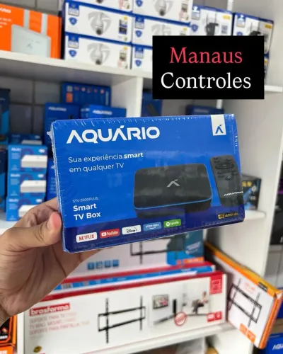Smart Tv Box Aquário STV-2000 Plus 2GB de Ram/ 16GB armazenamento