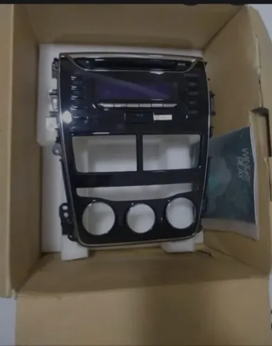 Rádio Som Original Toyota Yaris Com Moldura - Novo Sem Uso (Retirado Na Concessionária)