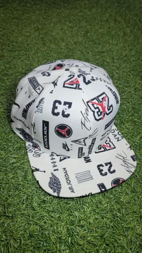 Boné Air Jordan Pro Graphic Hat White Snapback Usado Original