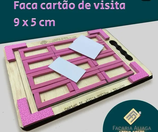 Faca de corte de cartão