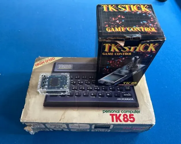 Computador TK85 (ZX81) Microdigital completo e com Acessórios (kit dos sonhos)