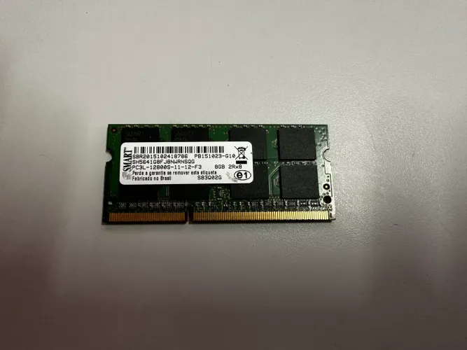Memória RAM DDR3L 8gb Notebook Smart
