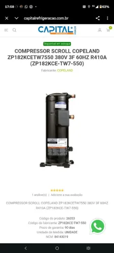 Compressor 15 TR 