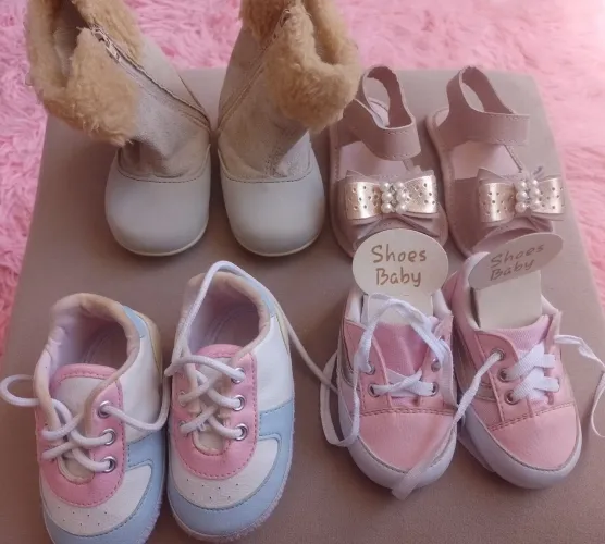 Lotinho sapatos infantil 