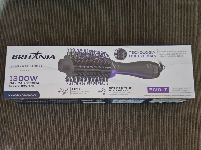 Escova Secadora Britânia 1300W