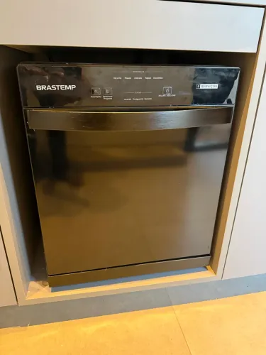 Lava Louças Brastemp 8 Serviços Preta - BLF08AE