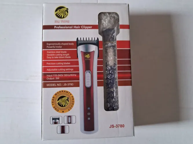 Máquina De Cortar Cabelo Profissional Hair Clipper - Sem Fio / Nova