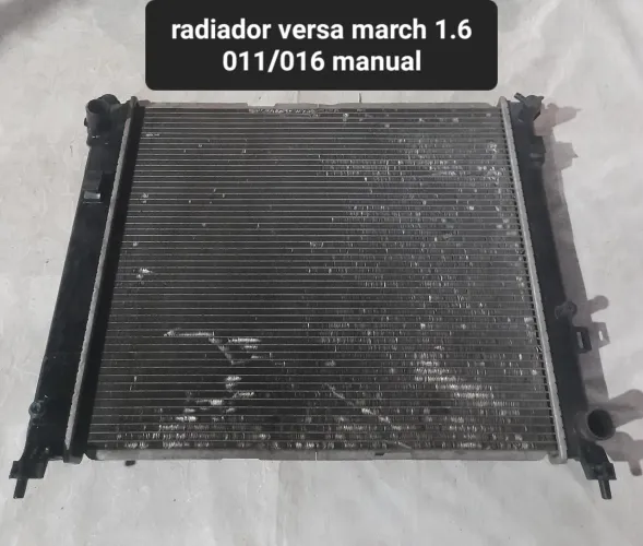 Radiador March e Versa 1.6 2011 a 2016 original 