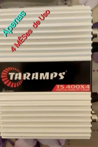 02 Módulos ( Amplificadores Taramps 01 de 400 Wats RMS + 240 RMS outro (Leia Descrição)