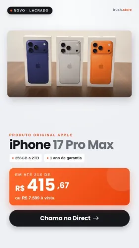iPhone 17 pro max