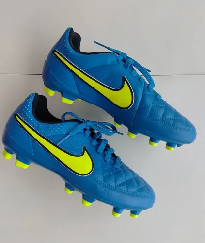 Chuteira Campo Infantil Nike Tiempo Original N 31 - Nova