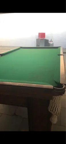 MESA DE SINUCA OFICIAL 2,80m x 1,52m + ACESSÓRIOS COMPLETOS