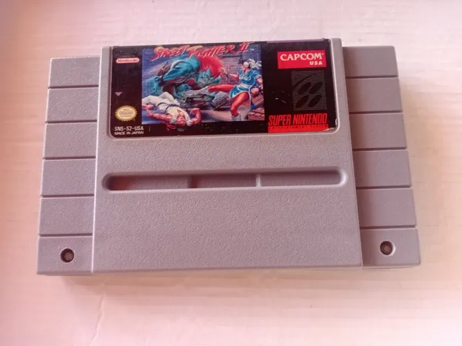Street Fighter 2 original para Super Nintendo