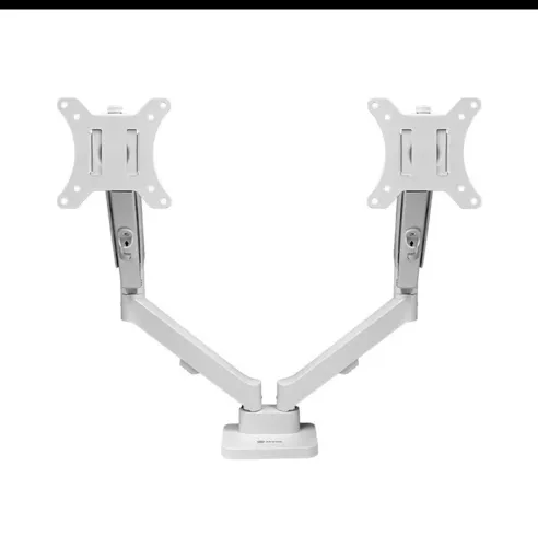 Suporte Duplo para Monitor Zinnia Nimbo 210 Branco Lacrado