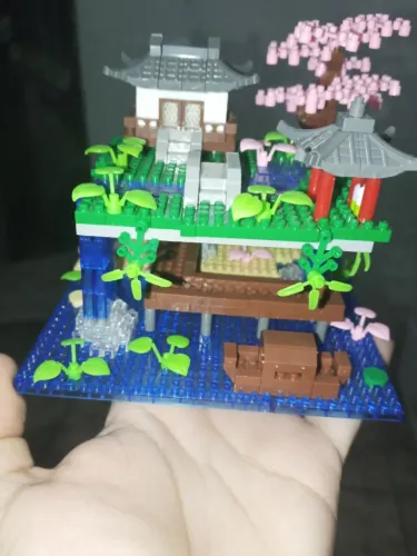 Lego de templo no céu 