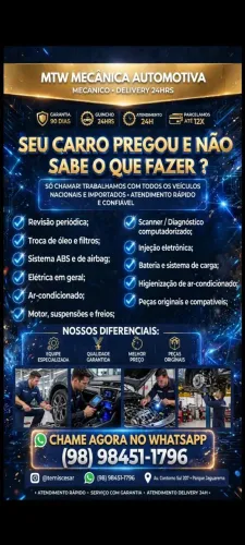 Mecânico automotivo 24 HORAS