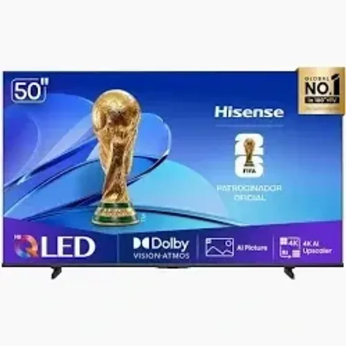 TV Hisense 50" com avaria na tela